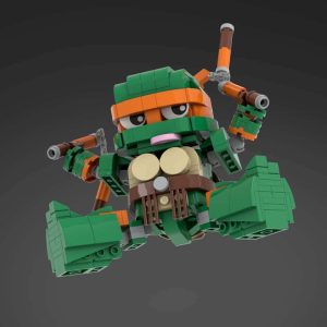 Lego® Instructions Michelangelo of TMNT
