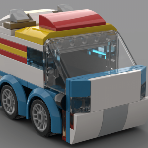 Micro Van - Alternative Build 1 Lego 60253