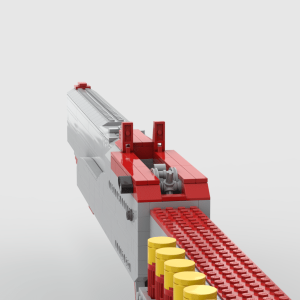 Lego® Instructions Shell ejecting Rubber-band shotgun