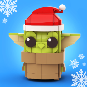 (Free Instructions) Baby Yoda Christmas edition