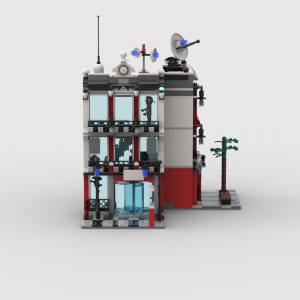 Lego® Instructions Building Firestation instruction