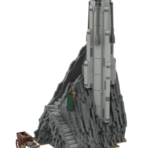 LEGO® custom instructions UCS Helm’s Deep – The Watchtower