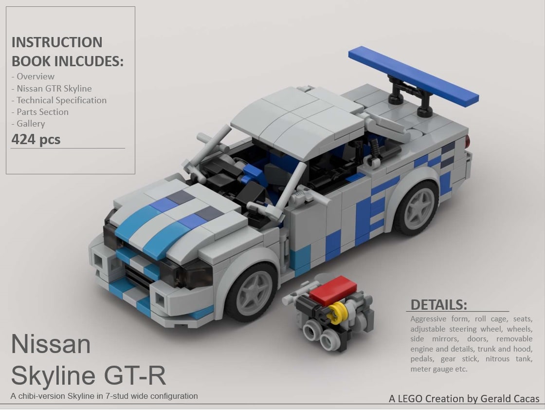 Just bought the Nissan Skyline, anyone else gonna get one? : r/lego