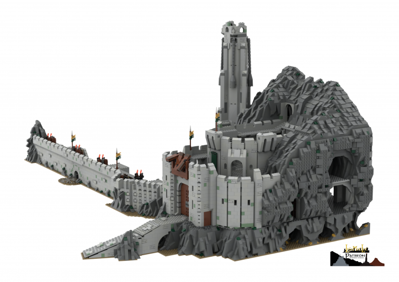 LEGO® custom instructions UCS Helm's Deep Complete Bundle
