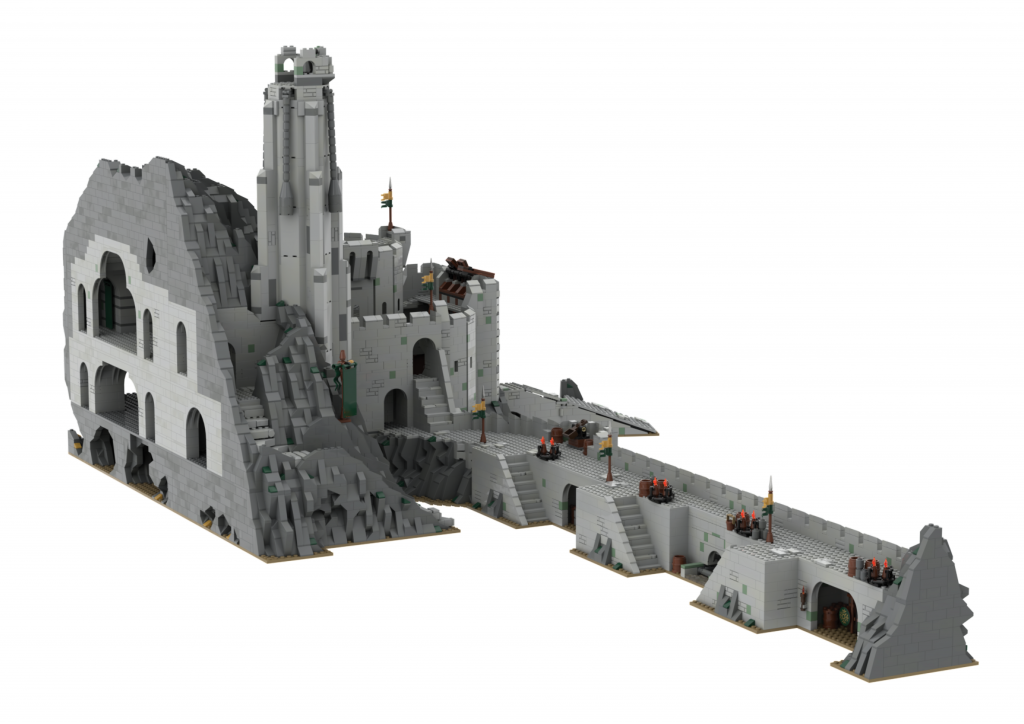 LEGO® custom instructions UCS Helm's Deep Complete Bundle