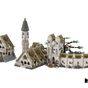 LEGO® custom instructions UCS Rivendell – Bundle 2