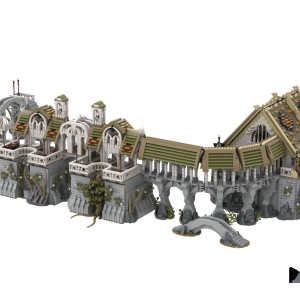 LEGO® custom instructions UCS Rivendell – Bundle 1