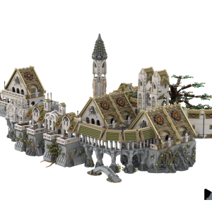 LEGO® custom instructions UCS Rivendell – Complete Bundle