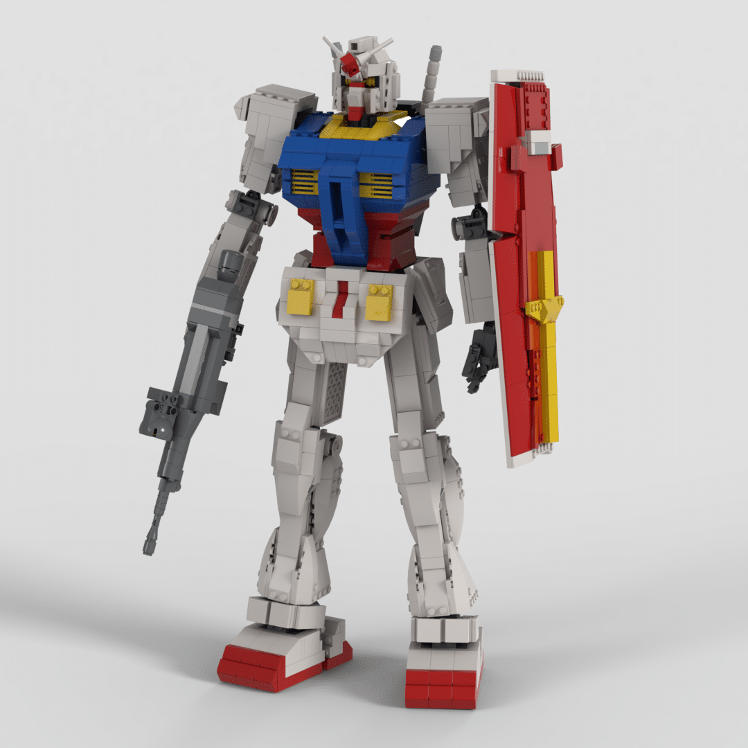 Ru motto tackle Lego® Instructions Gundam RX78-2