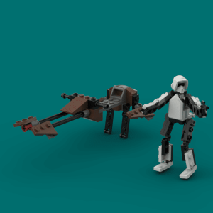 Lego® Instructions Speeder bike