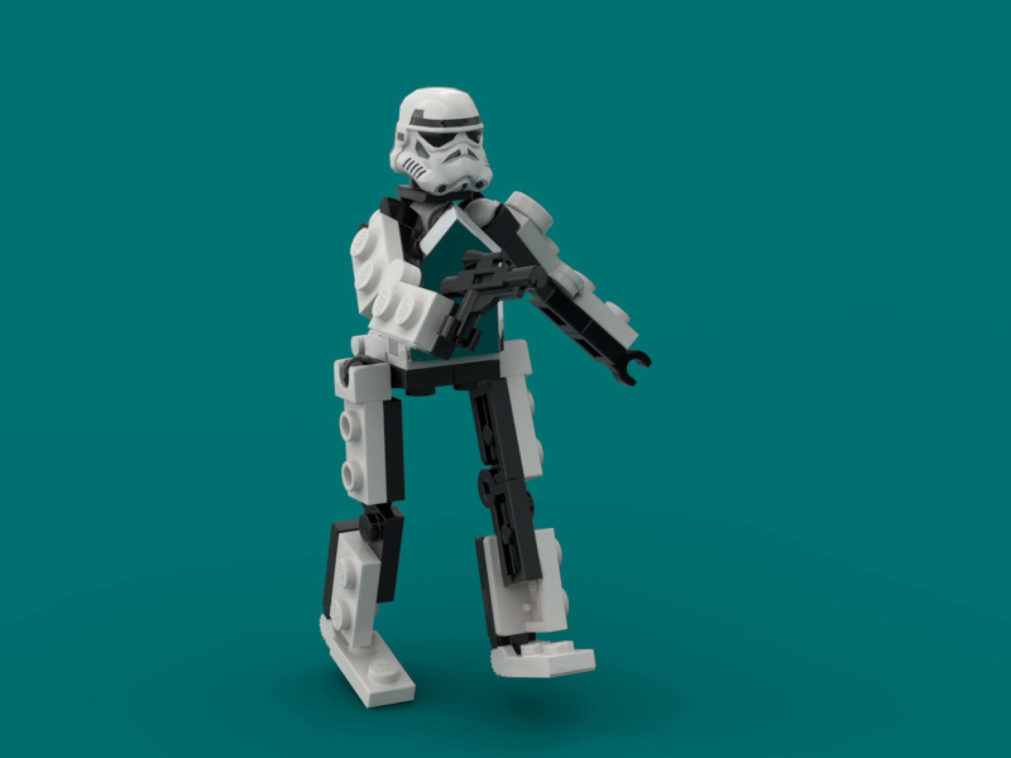 life size lego stormtrooper instructions