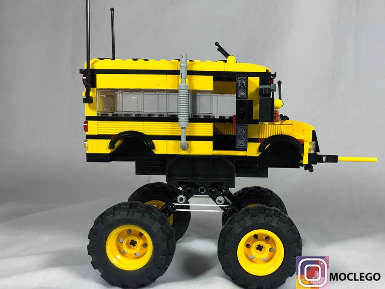Lego® Instructions School bus monster truck
