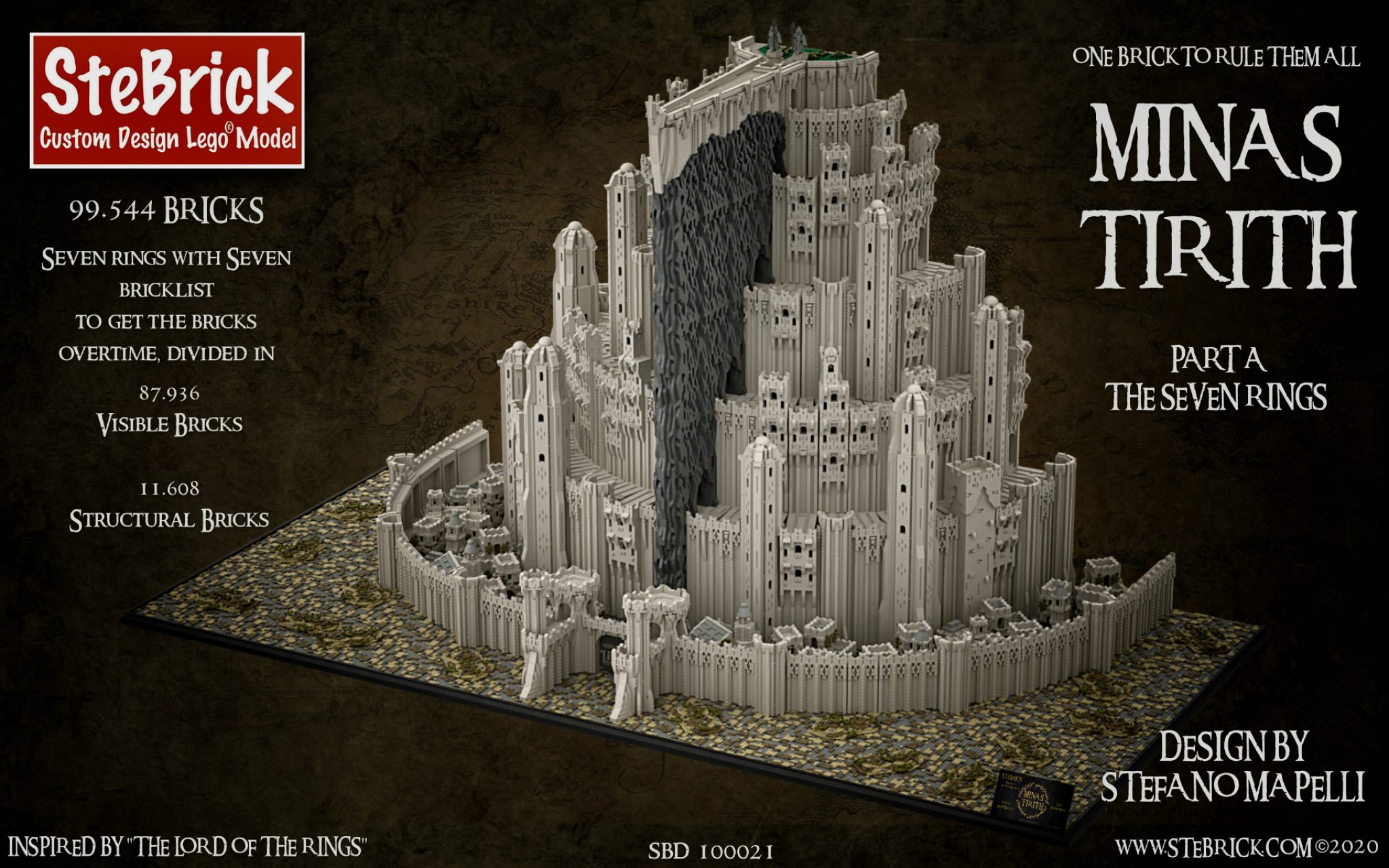 Карта минас тирит