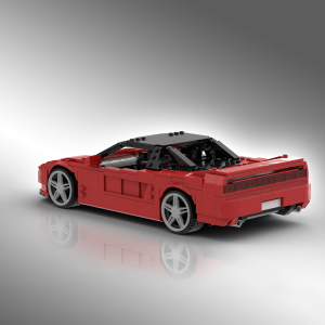 LEGO® custom instructions Honda / Acura NSX 1:15 scale