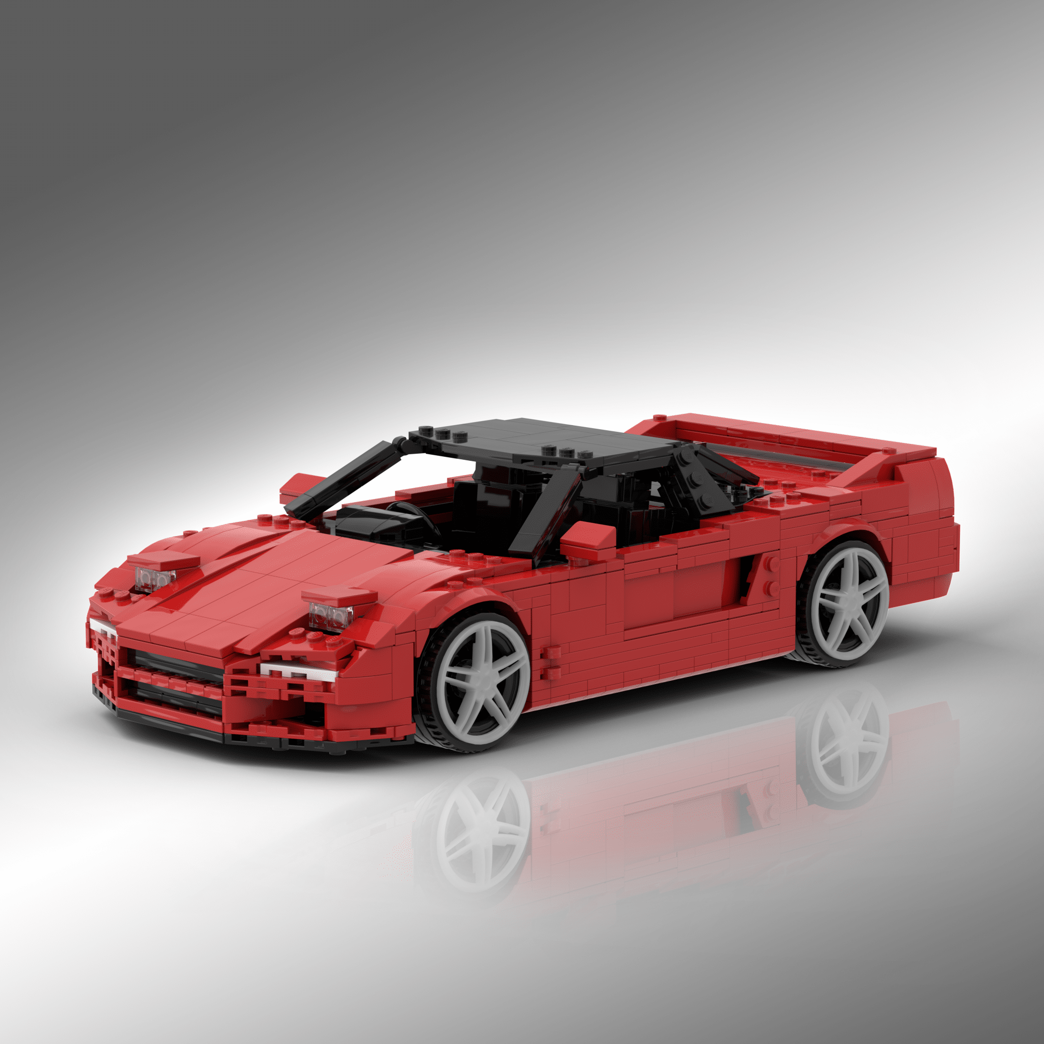 LEGO® custom Honda / Acura 1:15 scale - Instructions - MocsMarket
