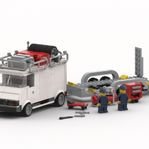 Custom MOC 242 Van Instructions