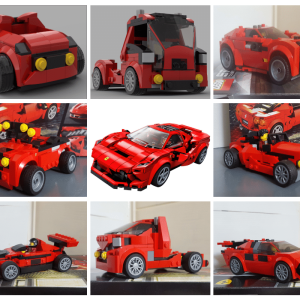 Instructions pack 8in1 Lego 76895