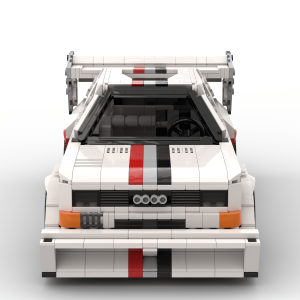 LEGO® custom instructions Audi Sport Quattro E2 Pikes Peak / Hillclimb 1:15 scale