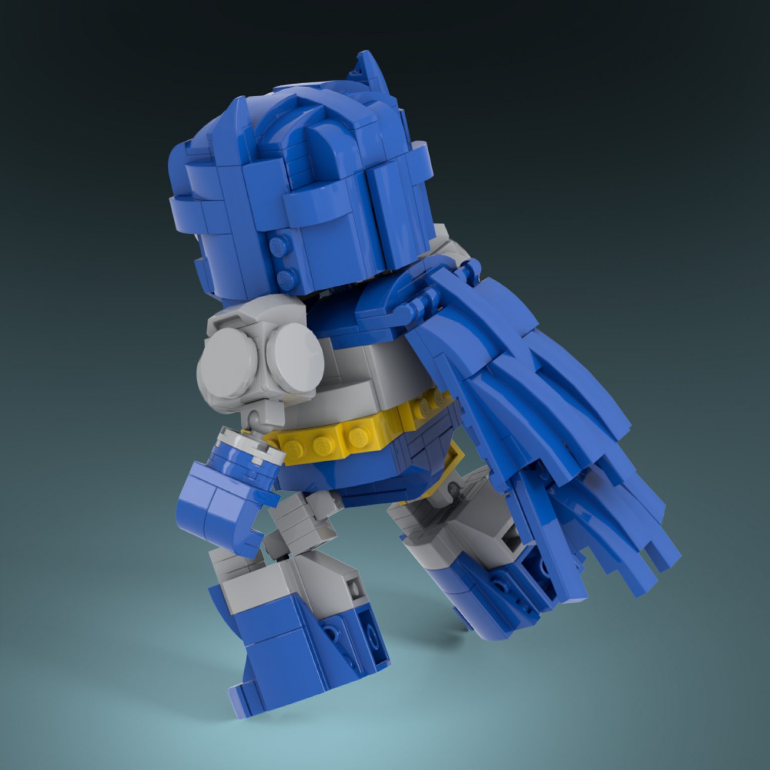 blue batman lego set