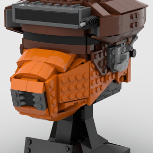 Lego® Instructions Boushh Helmet - SW Lego Helmet Collection style