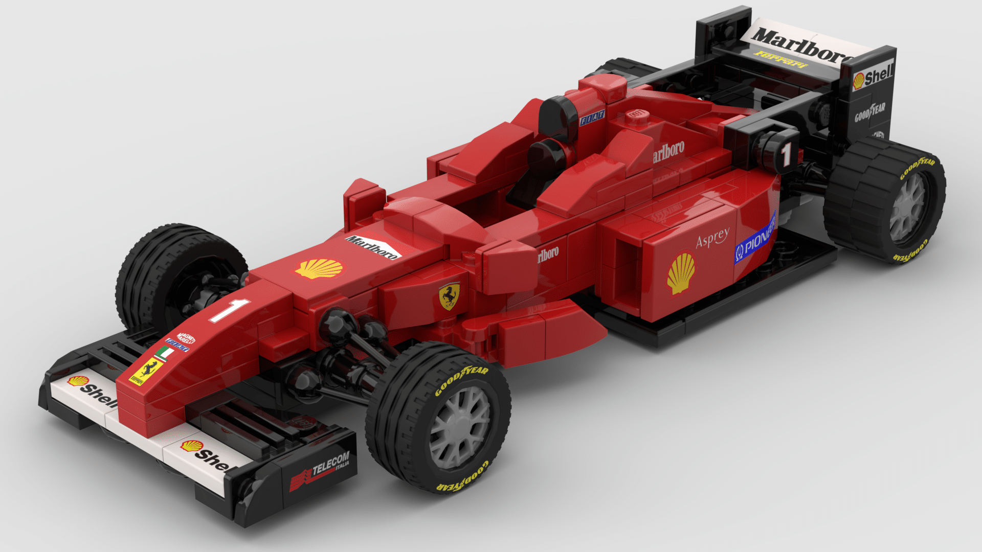 f1 ferrari lego set