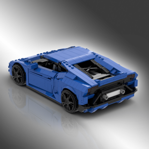 LEGO® custom instructions Lamborghini Huracán Evo RWD 2020