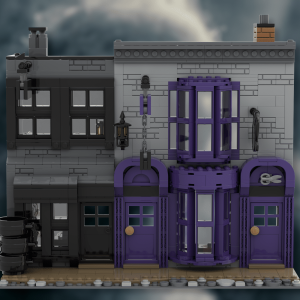 Lego® Instructions Madame Malkins & Potage’s Cauldron Shop (Diagon Alley)