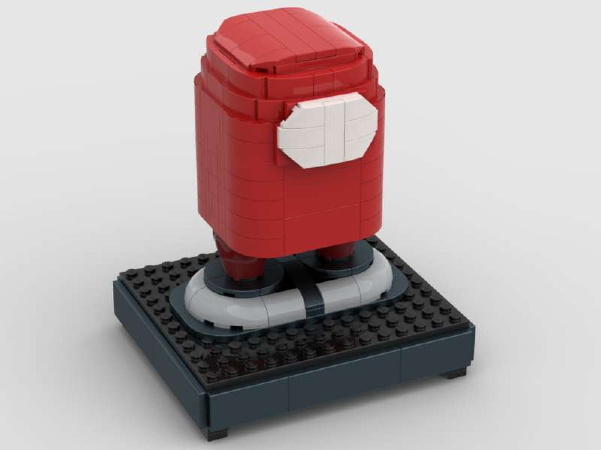 LEGO® instructions – Red "Among Us" Crewmate - Lego Instructions