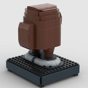 RedishBrown Crewmate Back