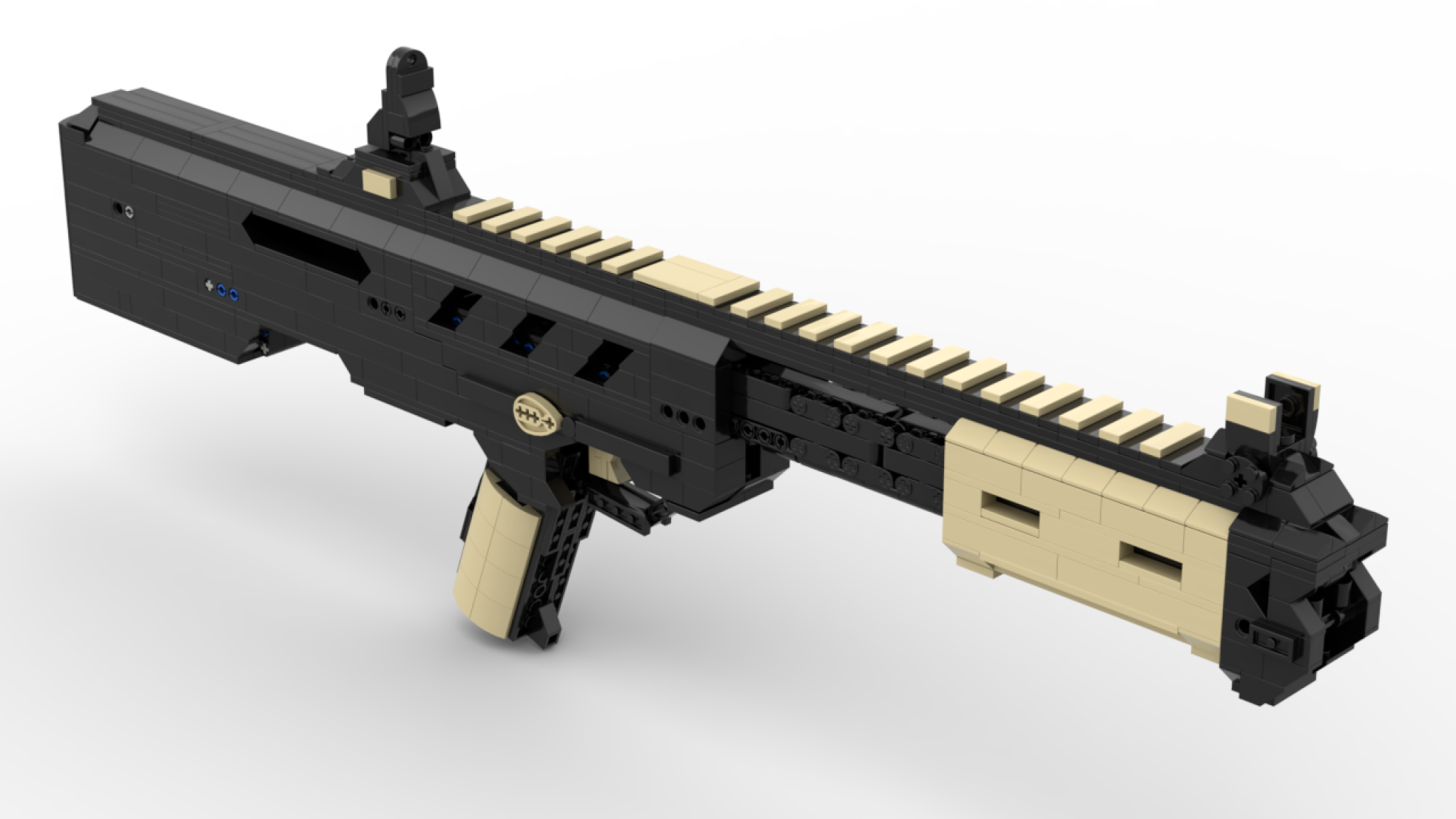 lego shotgun minifigure
