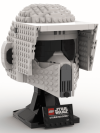 LEGO® instructions Scout Trooper Helmet – SW Lego Helmet Collection style