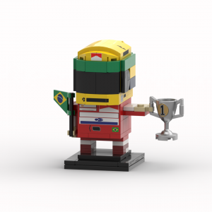 Custom MOC F1 Champion brickheadz Instructions