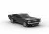 custom instructions  Dodge Charger 1970- 8 stud