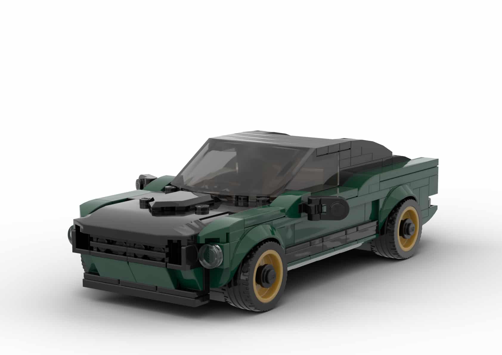 New LEGO Speed Champions 1968 Mustang Fastback Is a Personalized