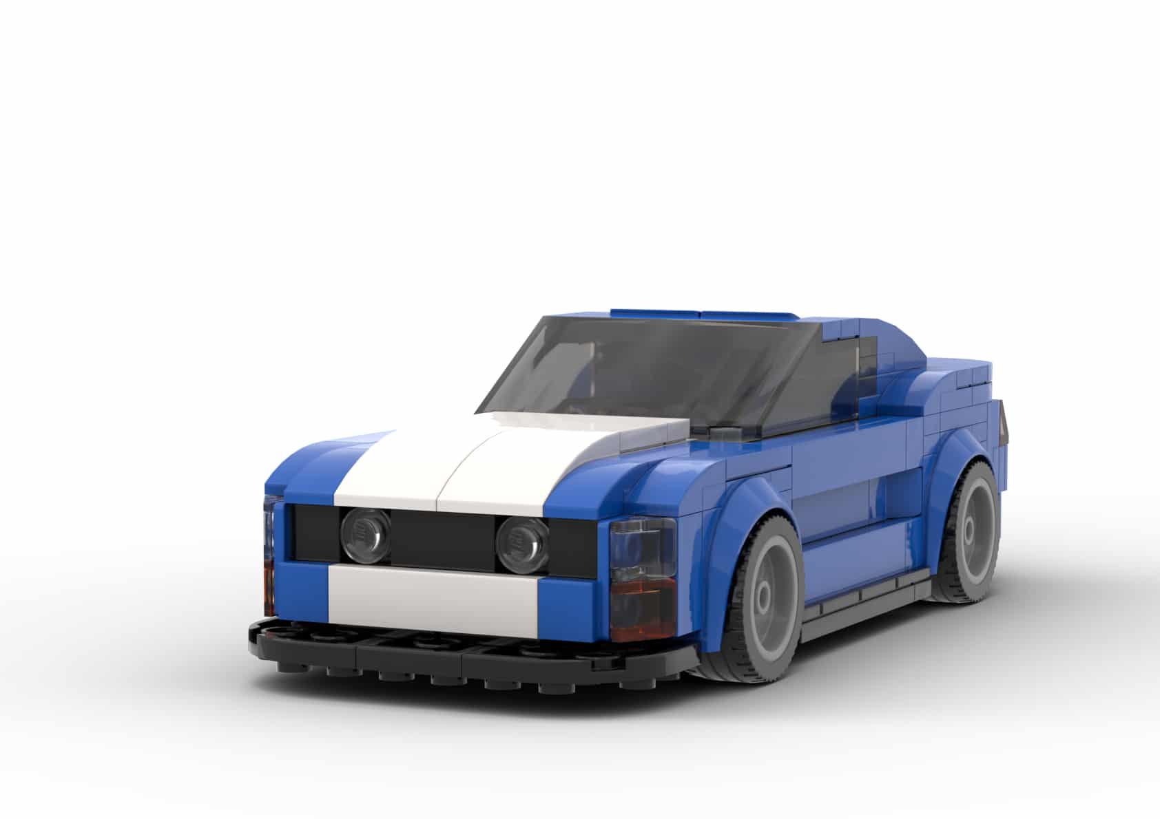 LEGO Speed Champions Custom kit, Classic Pony Car looks like a Ford Mustang  Boss