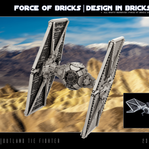 Force of Bricks | Outland TIE Fighter (fobsw001) | digital instructions | 2021