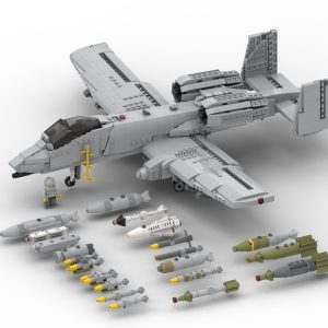 Lego® Instructions Fairchild Republic A-10 Thunderbolt II | 1:35 Scale