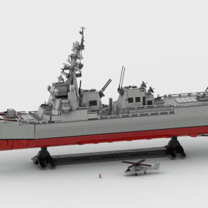 Arleigh Burke Destroyer Class IIA | 1:150 Scale instructions