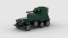 Lego® Instructions Soviet BA-6 Armored Vehicle