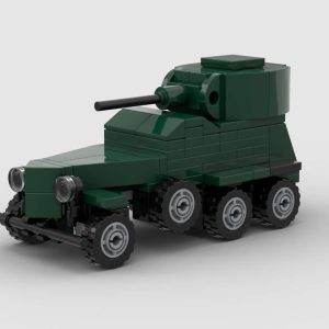 Lego® Instructions Soviet BA-6 Armored Vehicle