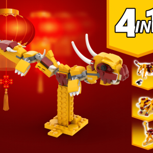 31112 Festival Dragon Alternative Build Instructions