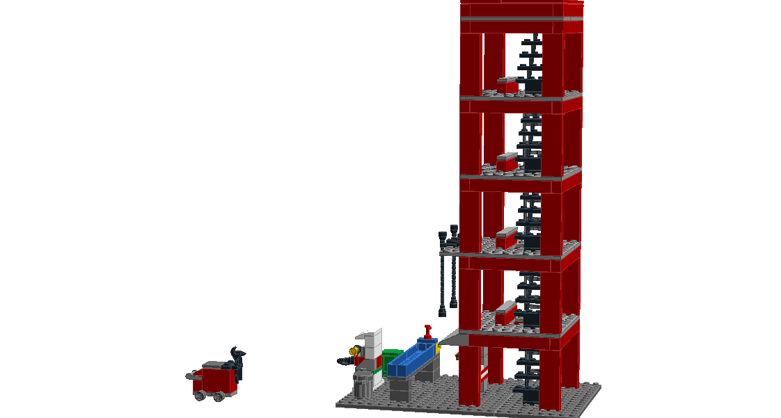 Lego® Instructions 60110 Fire station Castello di manovra