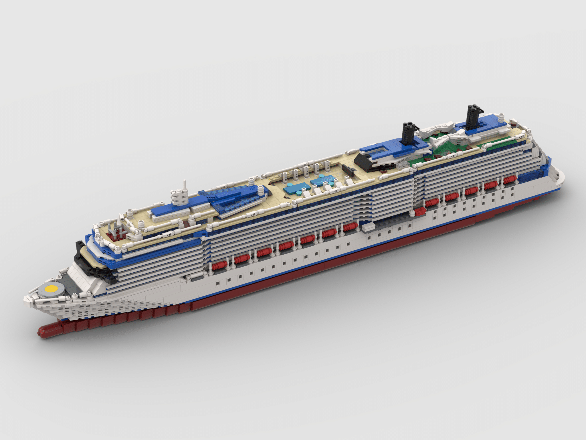 Lego Cruise Ship Instructions