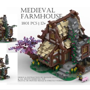 MEDIEVAL FARM HOUSE instructions