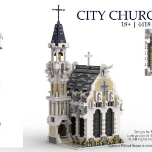Lego® Instructions CITY CHURCH