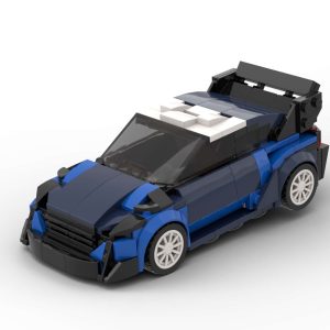 Instructions Ford Fiesta WRC  in 8 stud