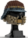 LEGO® instructions Lando Calrissian Skiff Guard Helmet