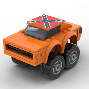 LEGO® instructions Mini Dodge Charger 1970  Dukes of Hazzard style
