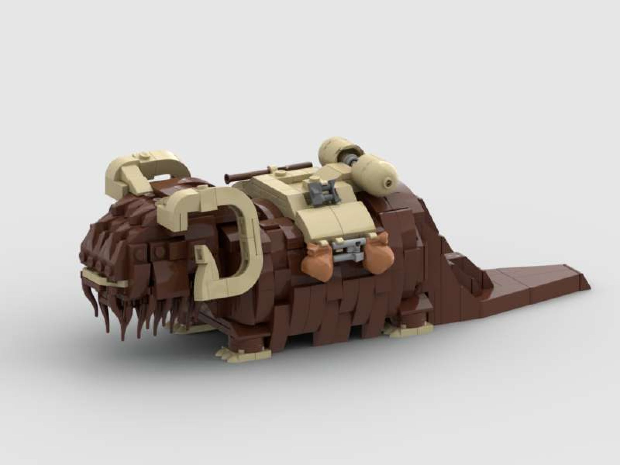 custom lego bantha