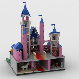 Lego® Instructions Cinderella’s Castle | Modular Fairy Tale world